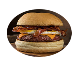 Hambúrguer Queijo e Bacon